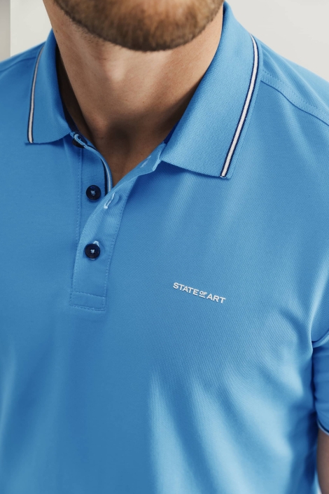 State of Art poloshirt piqu? ss p